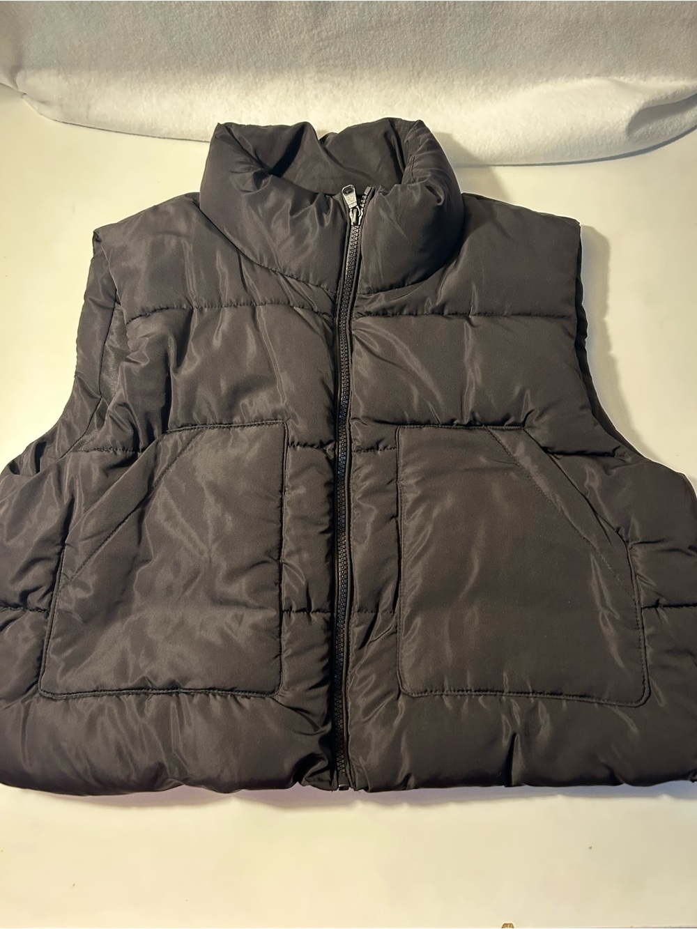 Love Tree Black Puffer Vest